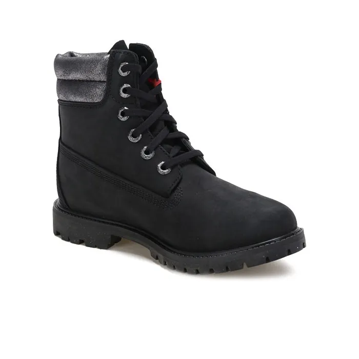 Timberland 6 Inch Waterville Double Collar Boots 'Black' Women's-1