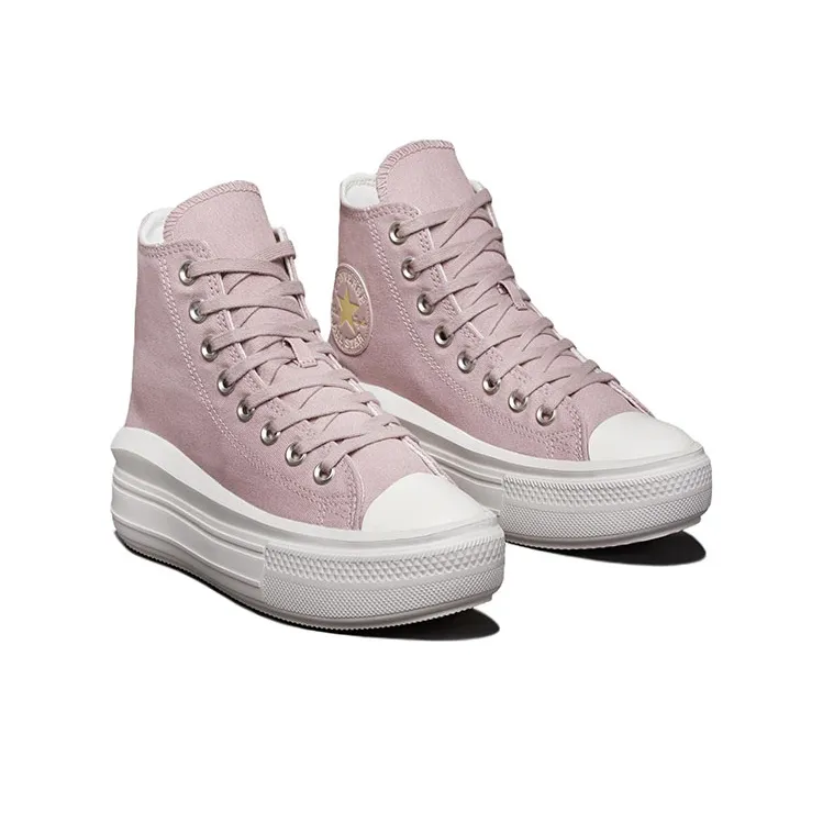 Converse Chuck Taylor All Star Move Platform Hi Stone Mauve Women's-2