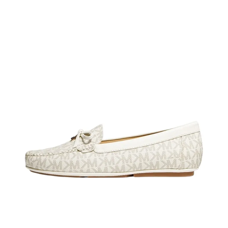 Michael Michael Kors Juliette Monogram-jacquard Moccasins-0
