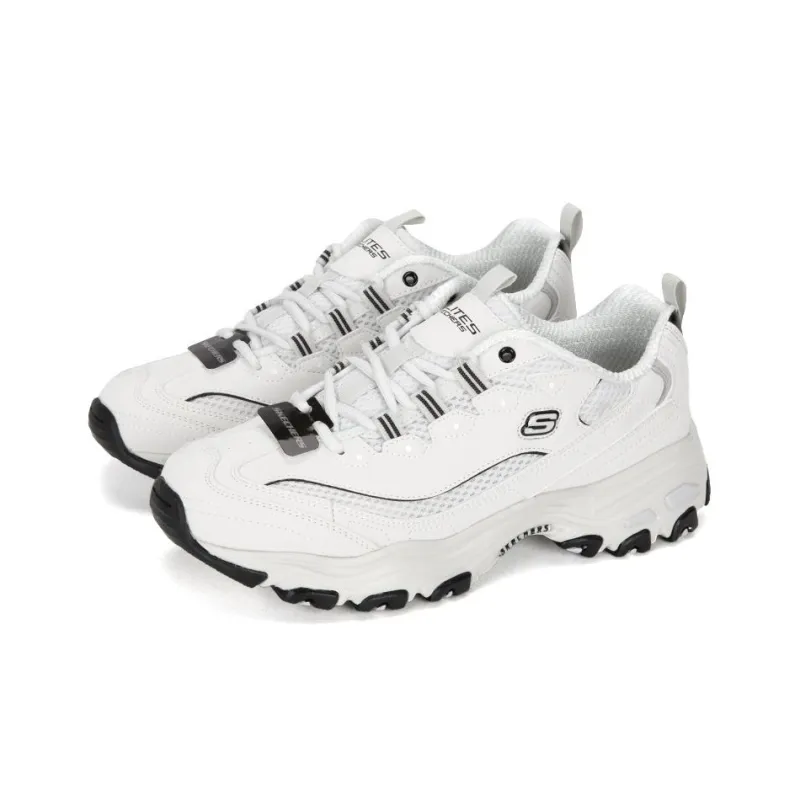 Skechers D'LITES 'White Black'-1