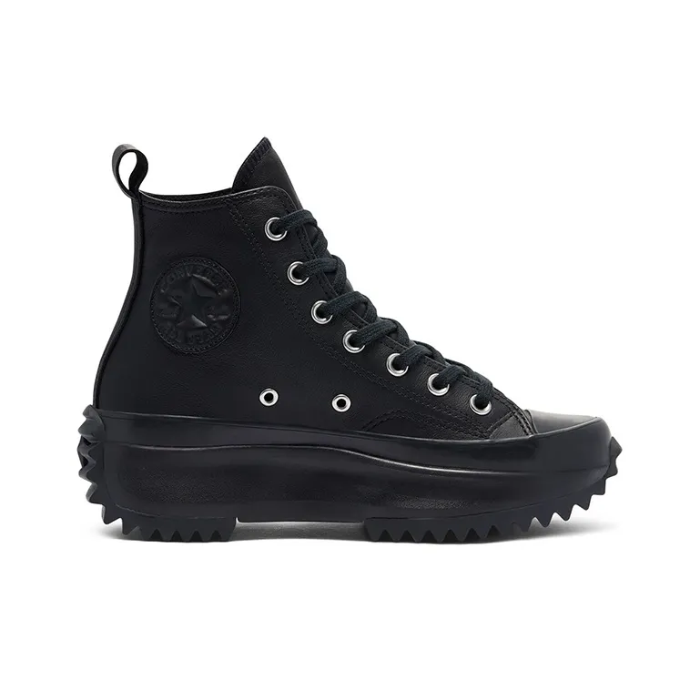 Converse Run Star Hike Hi Triple Black Leather-1