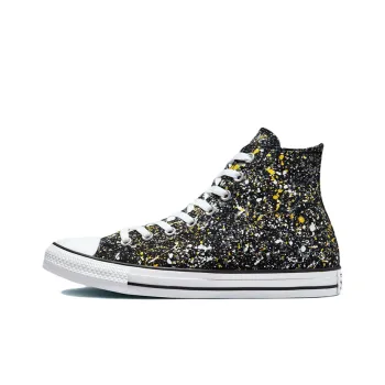 Chuck Taylor All Star Converse Archive High 'Paint Splatter Black Amarillo'