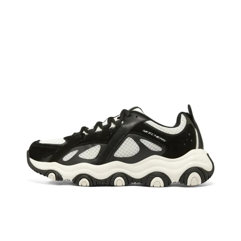Skechers D'Lites 'Black White'-0