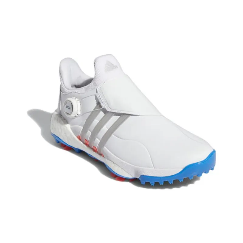 Adidas Tour360 22 Recycled Polyester Boa Golf 'White Blue' Women's-2