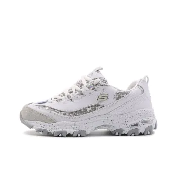 Skechers D'Lites 1.0 Gs White/Grey Women's