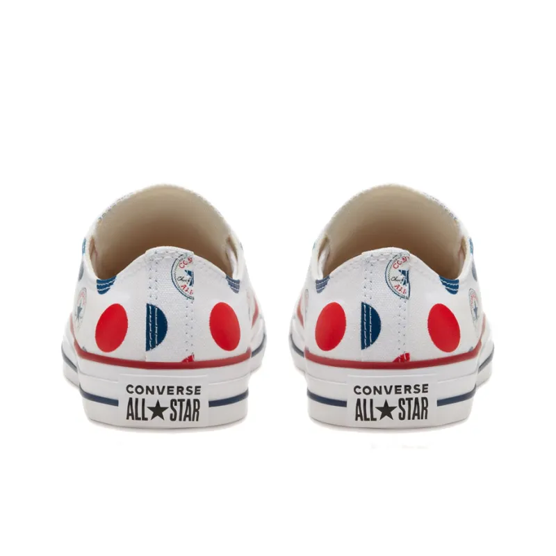 Chuck Taylor All Star Converse Low 'Patch Play White'-3