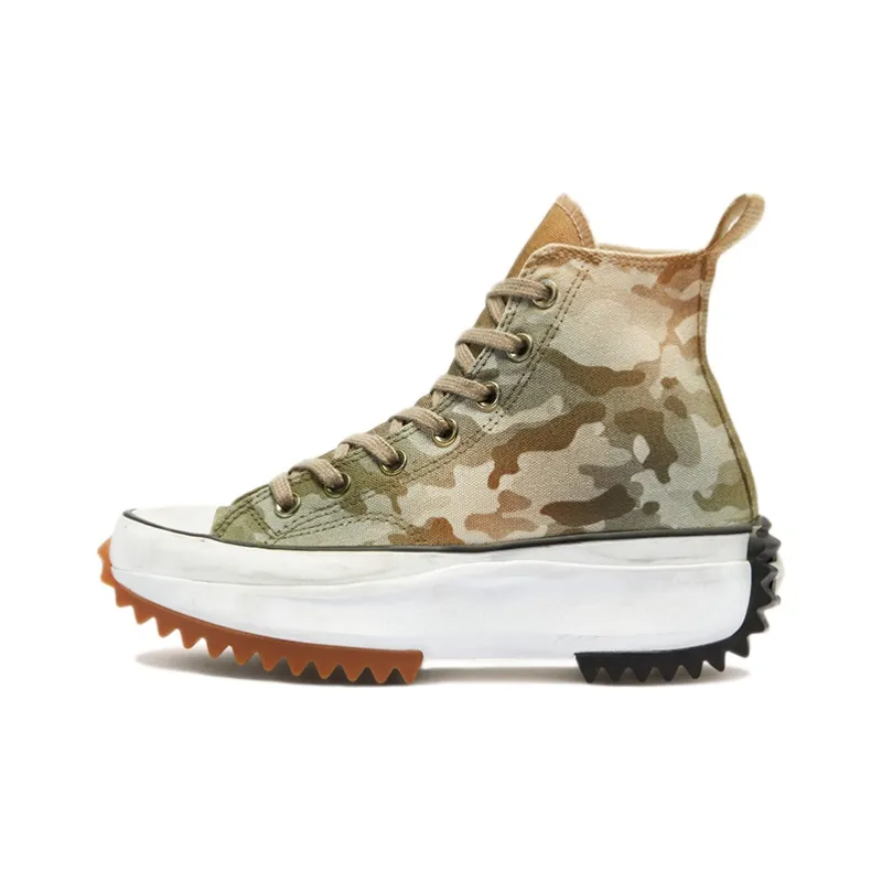 Converse Run Star Hike Canvas Shoes Green-0