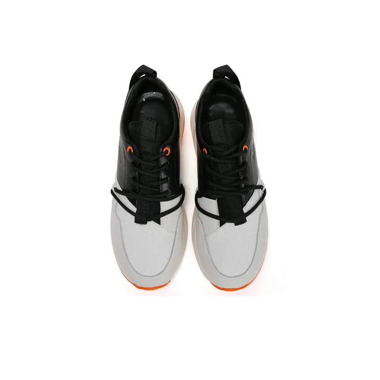 Anthony Miles Chunky Sneakers Men Low Top Orange White-2