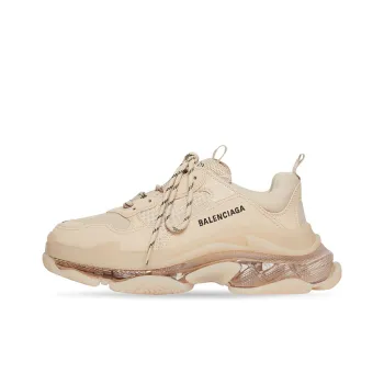 Balenciaga Triple S Chunky Sneakers Women's Beige