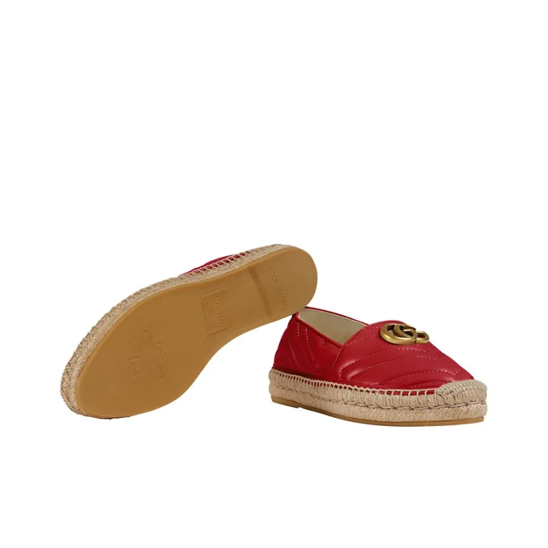 GUCCI Casual Single Shoes Women's Red-4