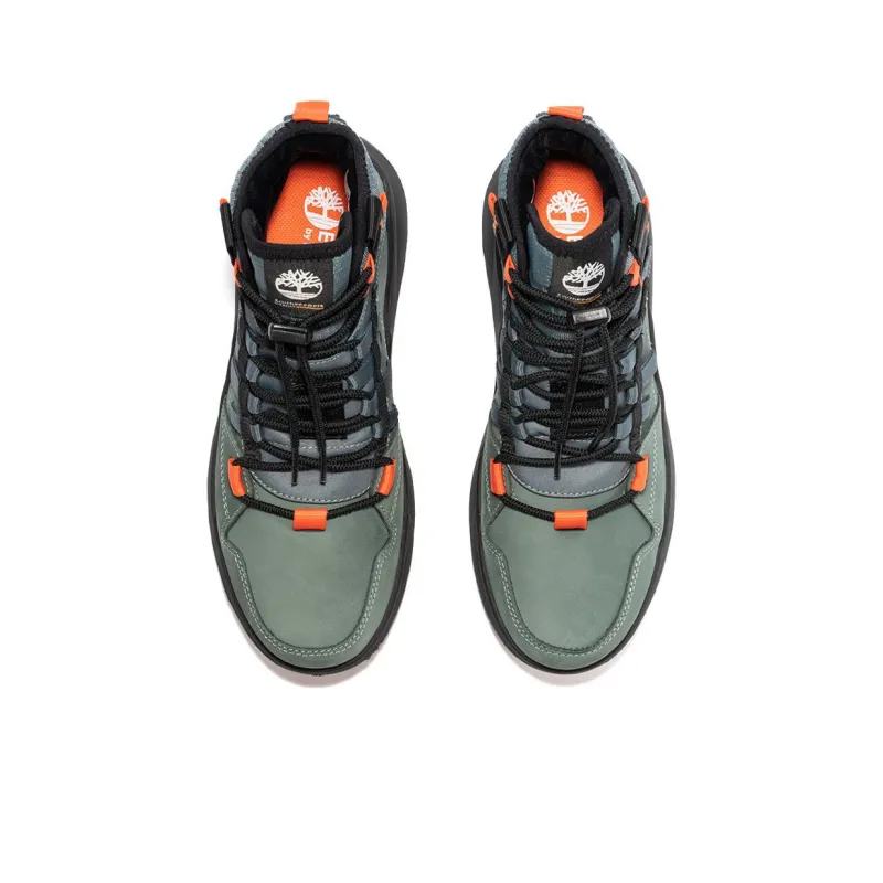 Timberland Earthkeepers By Ræburn Timberloop Utility Boots 'Green Nubuck' Women's-2