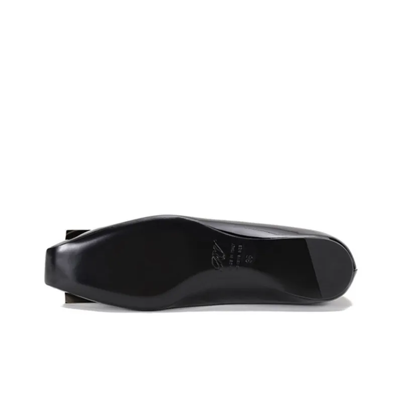 Roger Vivier Trompette Buckle Ballerina Flats Women's-5