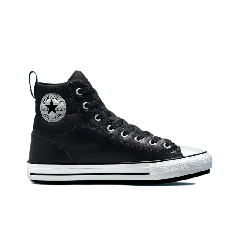 Converse Chuck Taylor All Star Hi Berkshire Boot Black White-1