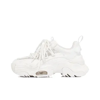VITTORIO VENTURA Chunky Sneakers Women's Low Top White