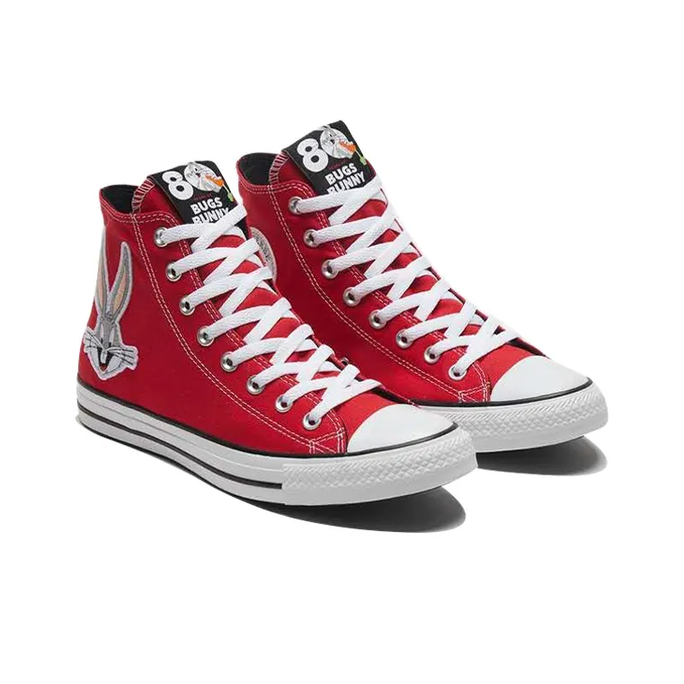 Converse Chuck Taylor All Star Hi Bugs Bunny 80th Anniversary Red-2