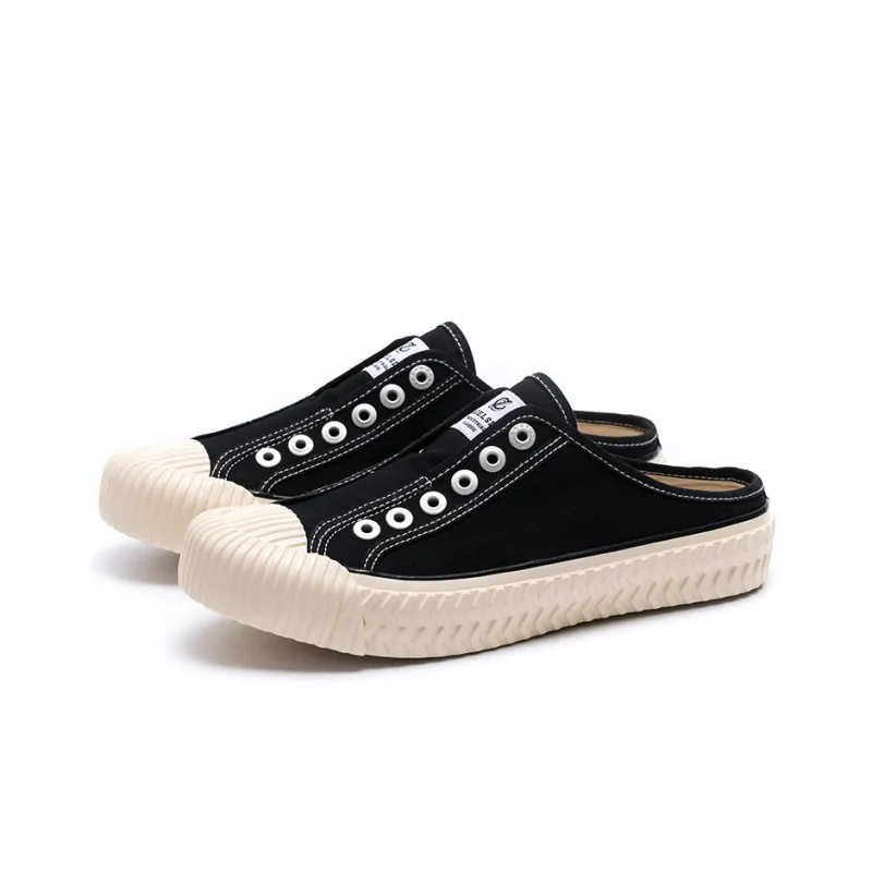 Excelsior Canvas Shoes Women's Low Top Classic Black-1