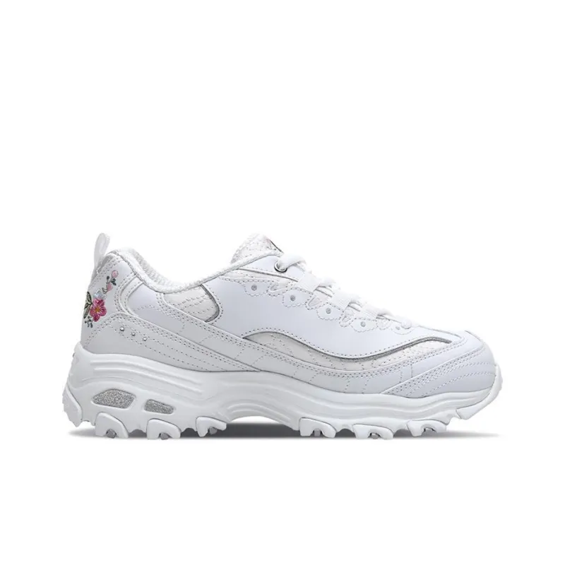 Skechers D'lites 1.0 Gs White Women's-1