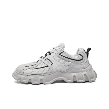 Anthony Miles Chunky Sneakers Men Low Top Gray