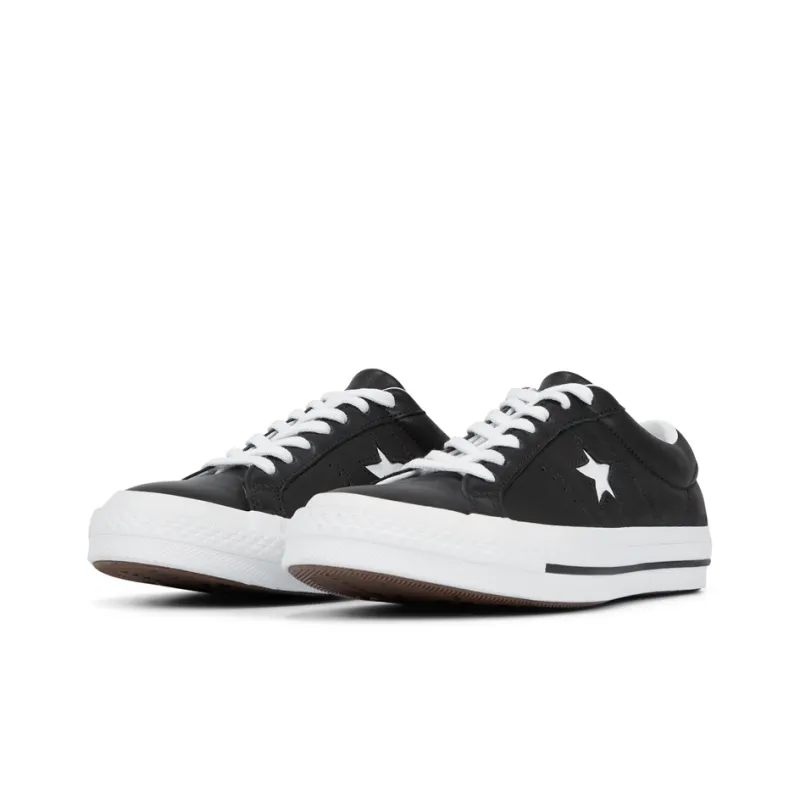 Converse Leather One Star Low Top 'Black White'-2