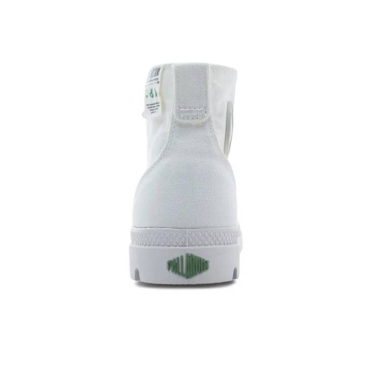 Palladium Pampa High Top Canvas Shoes Unisex White-3
