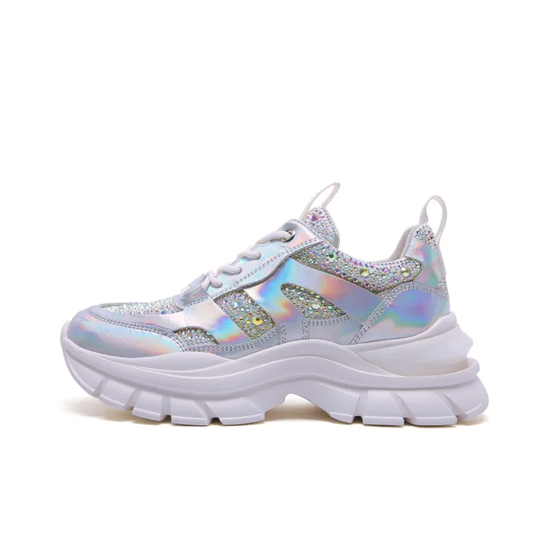 PACO GIL Low Top Chunky Sneakers Women's White-0
