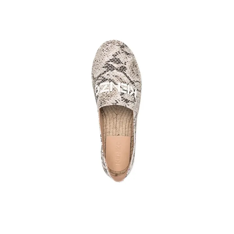 KENZO Takumi Takada Casual Single Shoes Women's White Black-3
