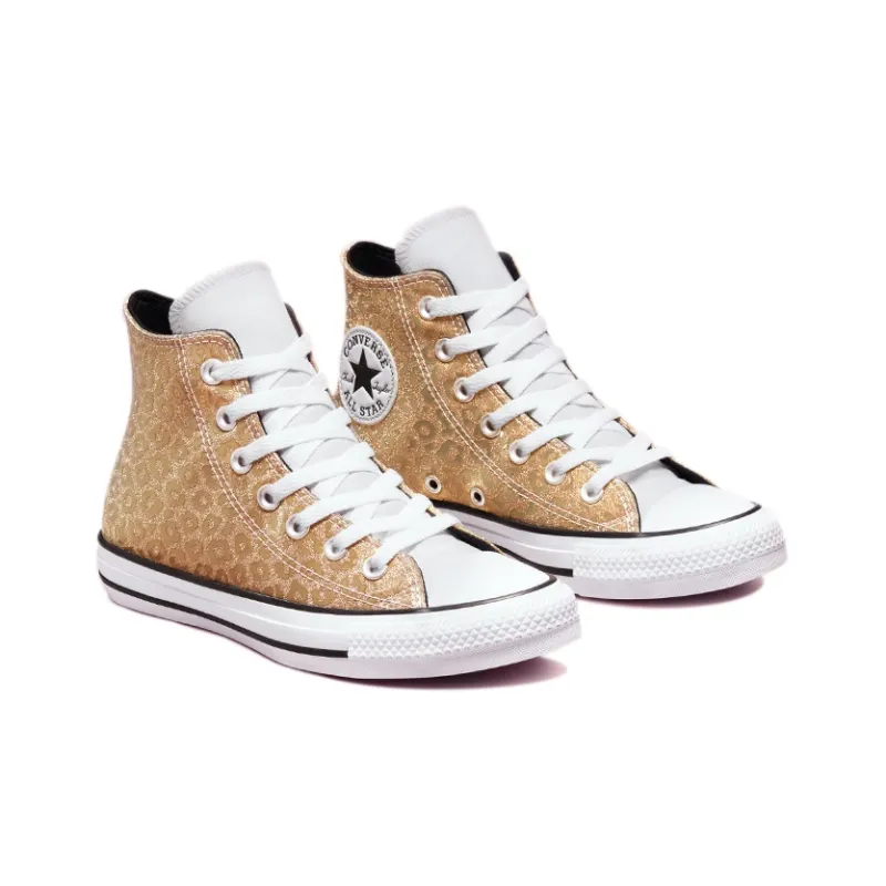 Converse Women's Chuck Taylor All Star High 'Glitter Leopard Spots' Women's-2