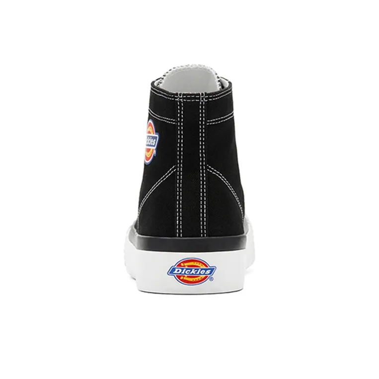 Dickies Canvas Shoes Unisex High Top Black-3
