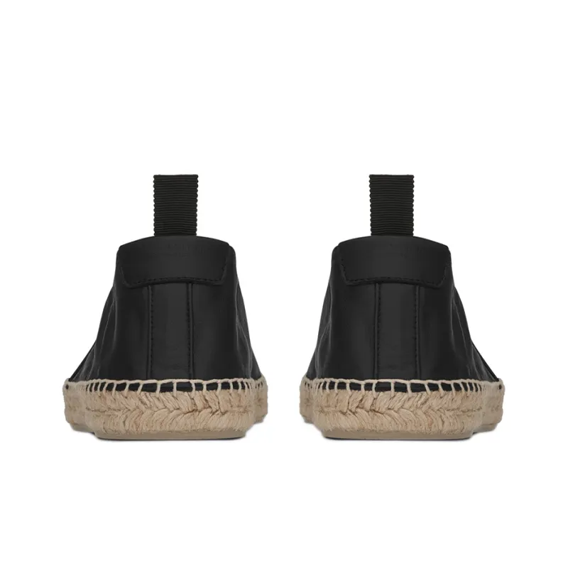 SAINT LAURENT Cassandre Slip On Espadrilles-5