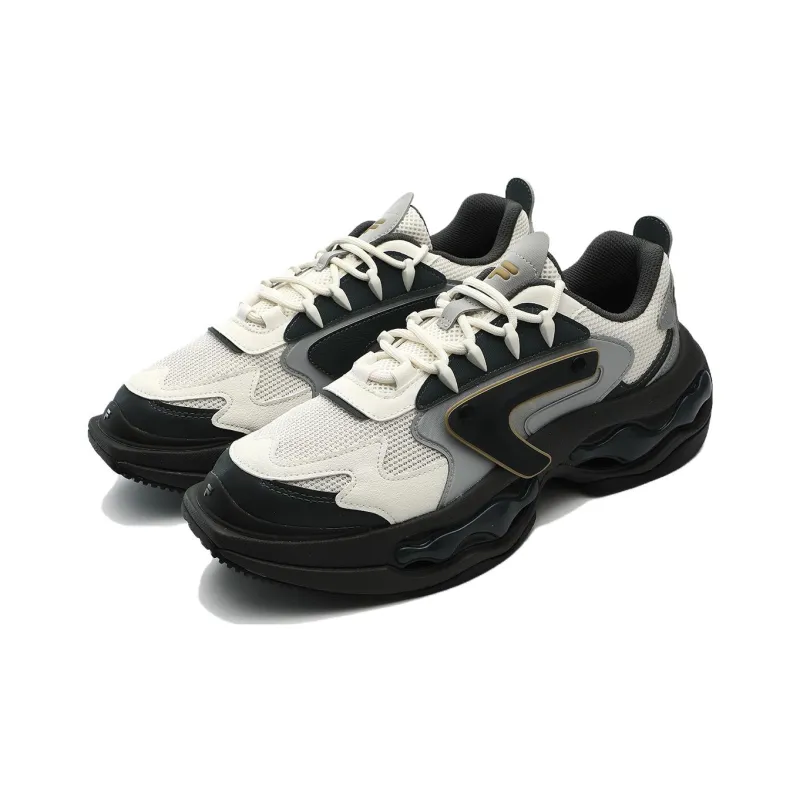 FILA FUSION Vintage Daddy Shoes 'Black White'-1