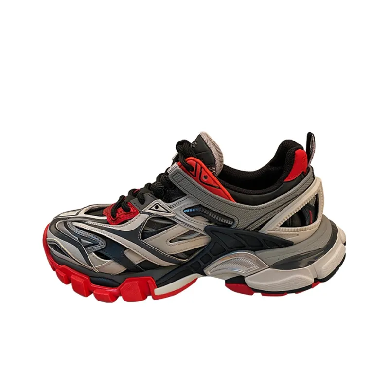 Balenciaga Track.2 Trainer 'Black Grey Red' Women's-0