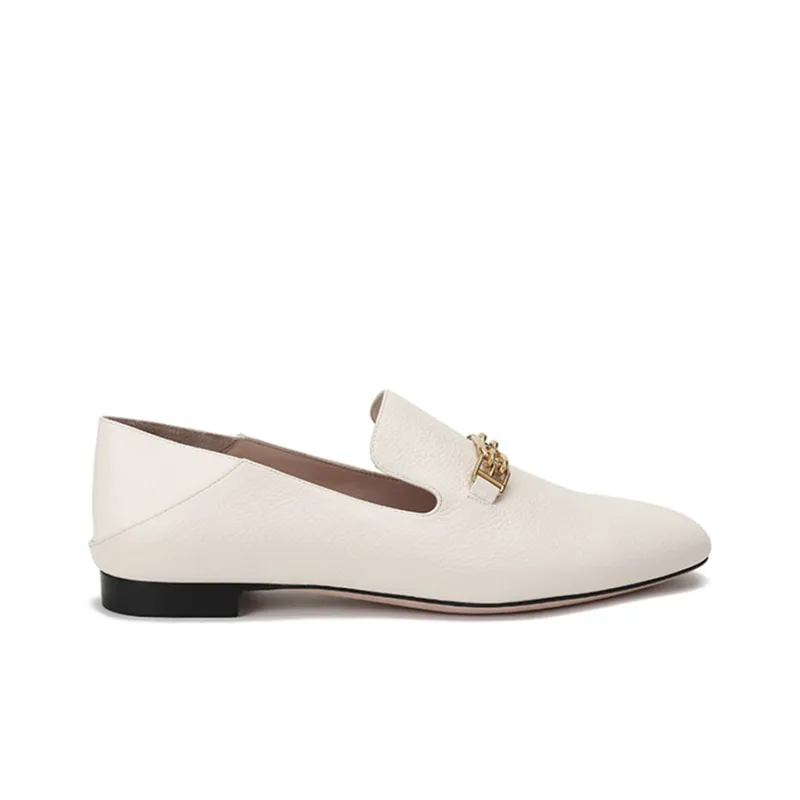 BALLY 1851 Loafers Women's Ecru-1
