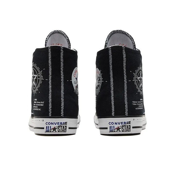 Converse Chuck Taylor All Star Canvas Shoes 'Black'-3