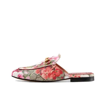 GUCCI Princetown Casual Single Shoes Women's Pink