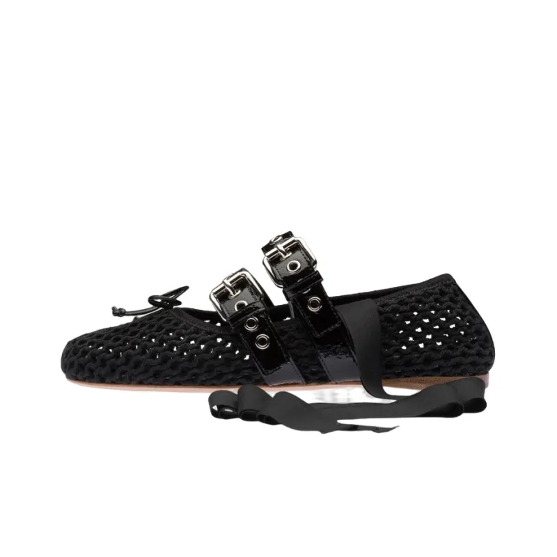 MIU MIU Casual Single Shoes Women's Black-0