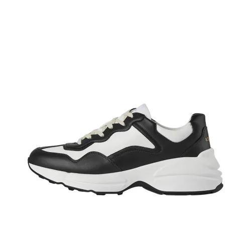GUCCI Rhyton Sneakers White Black