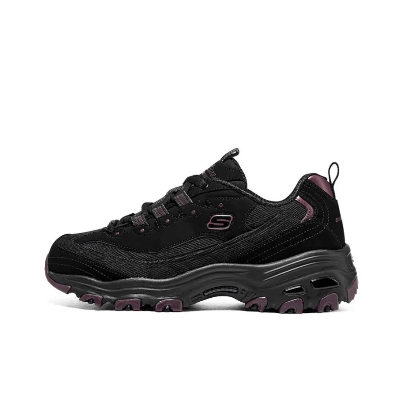 Skechers D'LITES 1.0 'Black' Women's-0