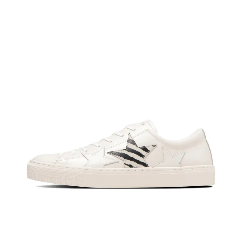 Converse All Star Coupe Epais Tristar Am Ox 'White Zebra'-0
