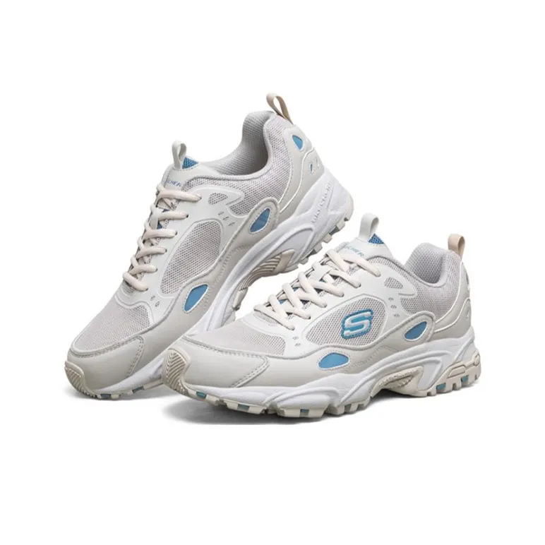 Skechers Stamina Running Shoes Grey/Blue-2