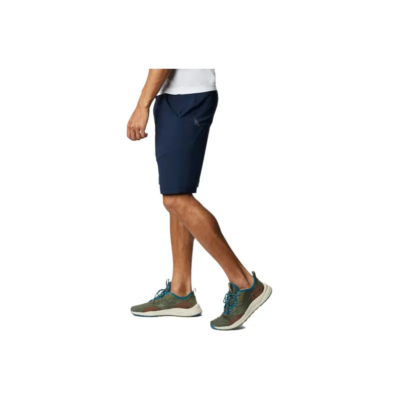 Columbia Casual Shorts Men Marine Blue-2