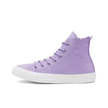 Chuck Taylor All Star Women's Converse High 'Frilly Thrills Washed Lilac' Women's