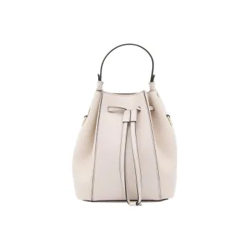 Furla Miastella Cow Leather Bucket Bag Handbag Shoulder Bag Crossbody Bag Mini Women's Ecru