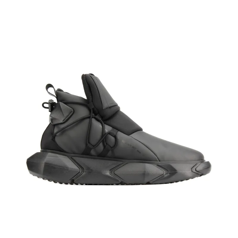 NORVINCY Chunky Sneakers Unisex Mid Top Black-1