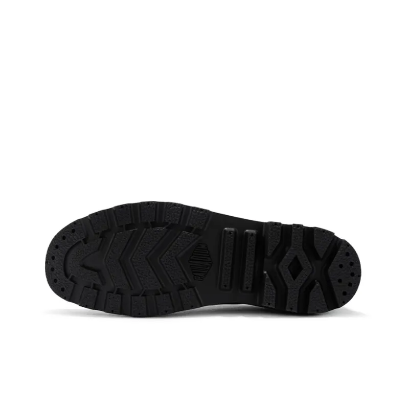 SMILEY x Palladium Pampa Hi Be Kind Wear-Resistant Breathable Cushioning Low-Top Canvas Shoes Unisex Black-4