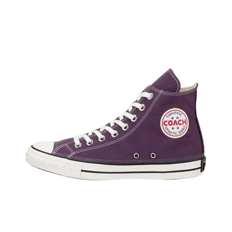 Converse X Coach Canvas High Top 'Purple'-0