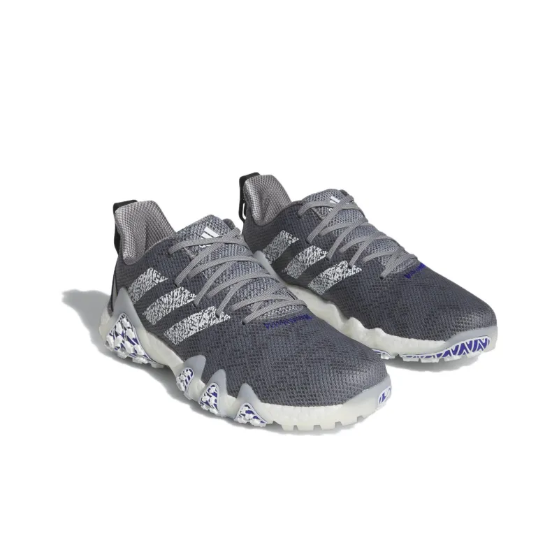 Adidas Codechaos 22 Spikeless Grey Cloud White Grey-2