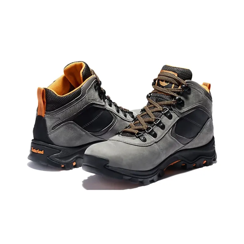 Timberland Maddsen Outdoor Boots Men Gray/Black/Orange-2