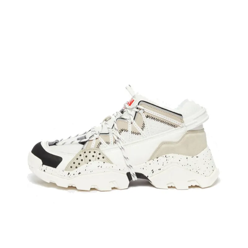 KENZO Non-slip Lightweight Low-Top Chunky Sneakers Men's Light Gray-0