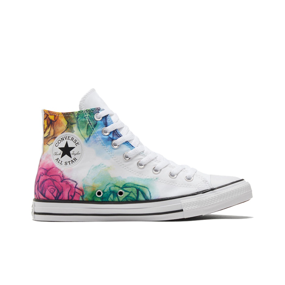 Converse skull and roses best sale