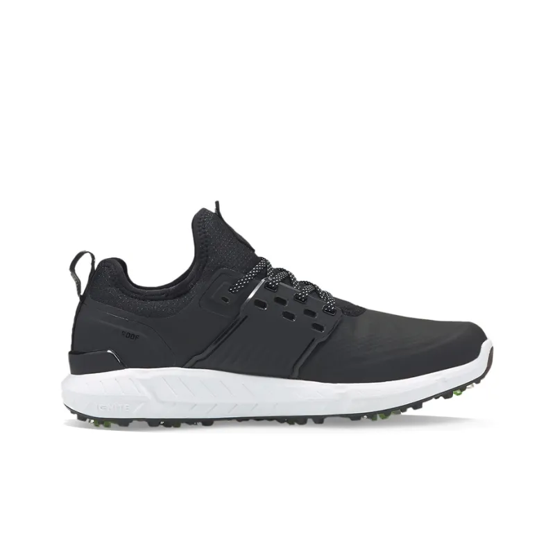PUMA Ignite Articulate Golf Ignite Articulate Spike Low-Top Golf Shoes Men's Black White-1